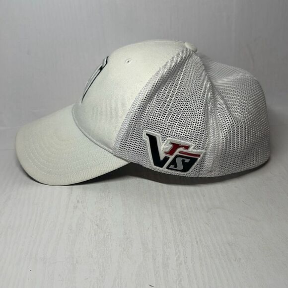 Nike Tiger Woods Ivory Mesh Stretch Hat Flex Fit - Picture 3 of 11